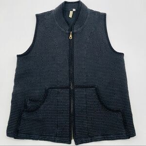 by J.J Black Zip Up Vest w/ Front Pockets Sz S